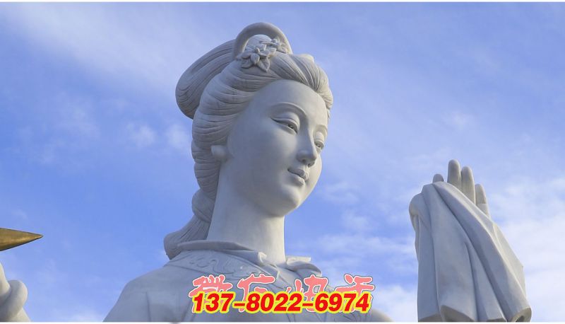 漢白玉石材雕刻人物——陜西省武功縣蘇慧雕塑項(xiàng)目